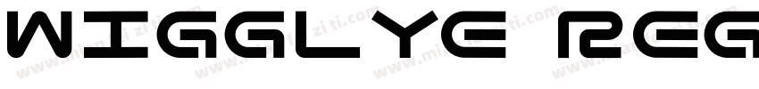 Wigglye Regular字体转换